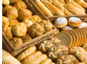 Assortment of bakery goods